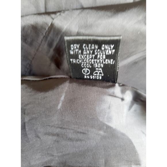 Lafayette 148 Abstract Print Moto Jacket Size 10 - Picture 7 of 8